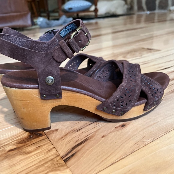 UGG Heel Clog Sandal Size 7 - Picture 2 of 6